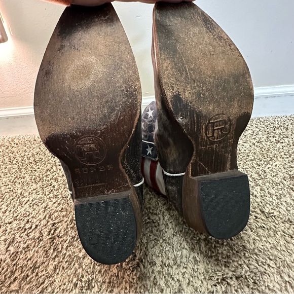 Roper Women’s size 11 Patriotic American Flag Boot - Picture 4 of 10